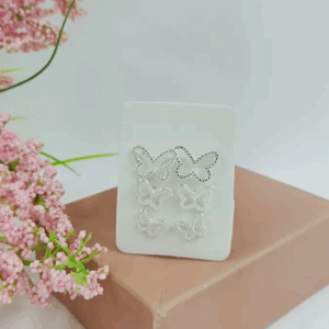 BRINCO TRIO BORBOLETA