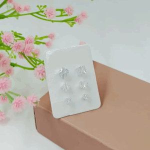 BRINCO TRIO ZIRCÔNIA